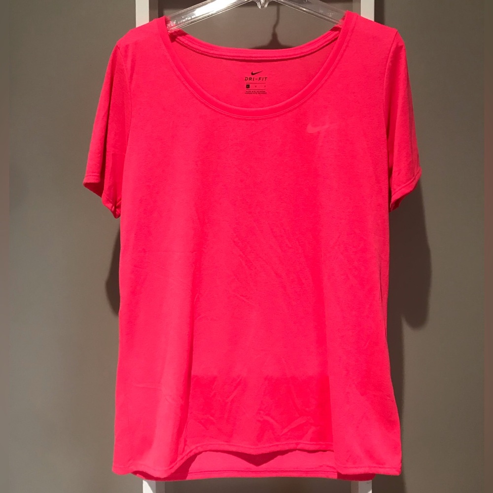 Nike Neon Pink Dri-FIT Tee